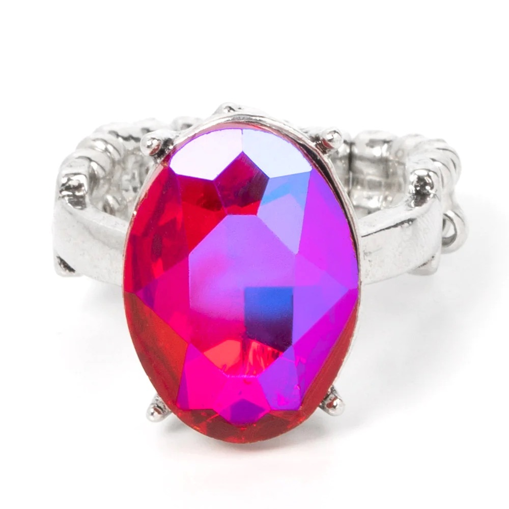 Pink iridescent ring - Picture 3 of 3